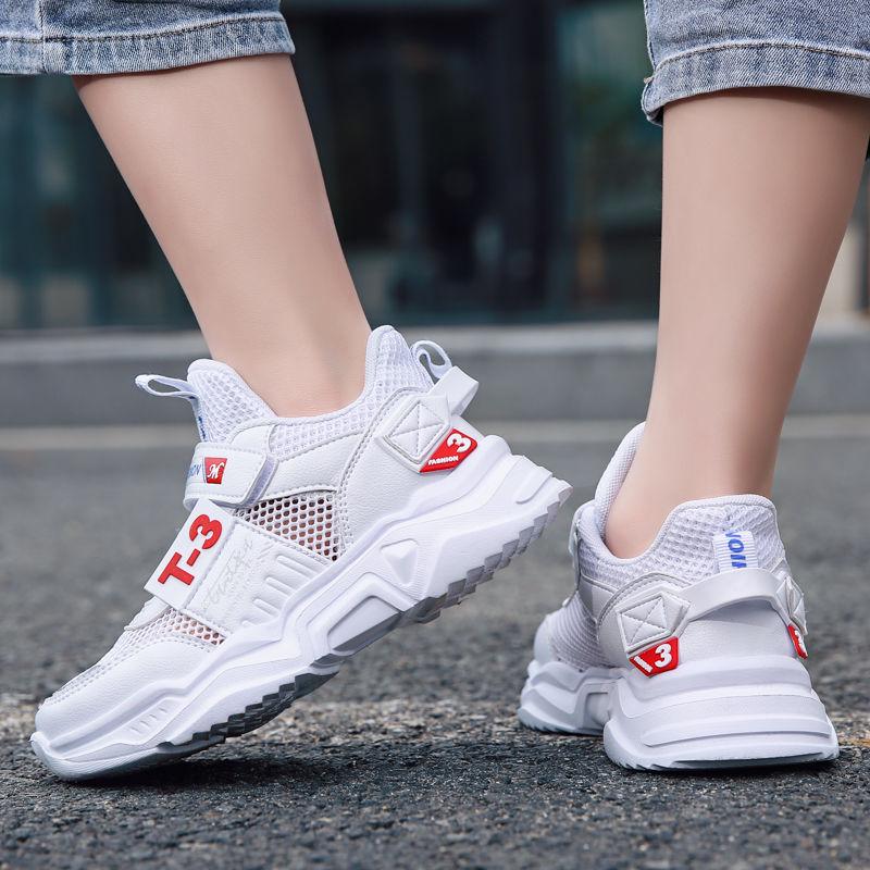 Children's Tennis Running Shoes Boys Sneakers Kindergarten Student Shoes Breathable Comfortable Boy Casual Sports Shoes Kids