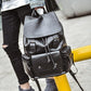 Backpack Laptop Head-layer Cowhide Minimalist Double Shoulder Bags Men Women Handmade Leather Bag