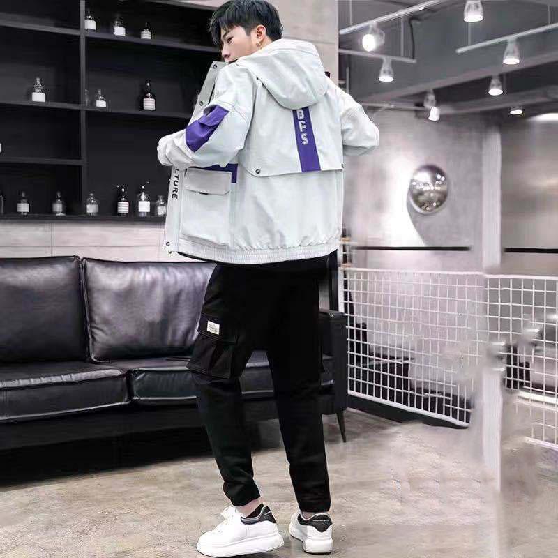 Spring and Autumn Fashion Men's Suit Youth Sports Leisure Korean Style Trend Suit