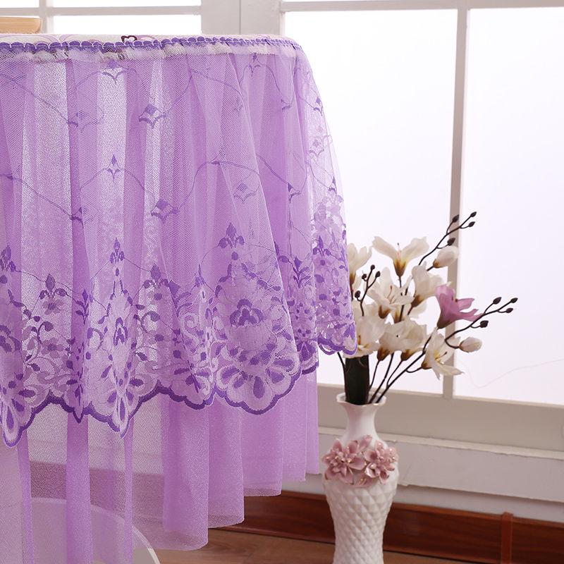 European-style Lace Round Tablecloth Household All-inclusive Round Coffee Table Cover Towel Cover Cloth Round Table Cloth Cushion Cover Tablecloth