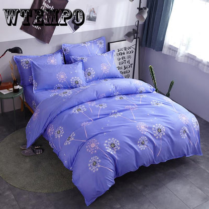 Home Textile Cartoon Kids Bed Linens Duvet Cover Pillowcase Boy Kid Teen Girl Bedding Sets