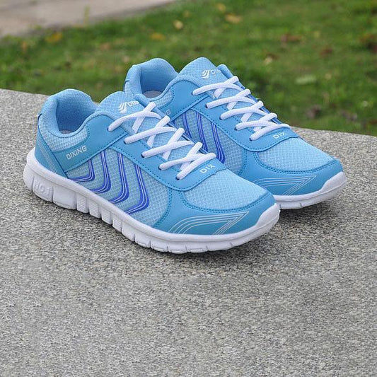 Women Spring and Autumn Running Shoes Light Breathable Mesh Shoes Female Casual Shoes Flat Sneakers