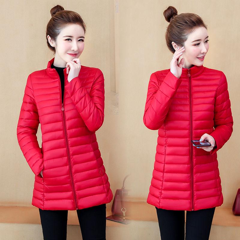 Woman's Cotton Clothing Woman's Winter Long Sleeve Warm Jacket Fashion Large Size Down Jacket Winter