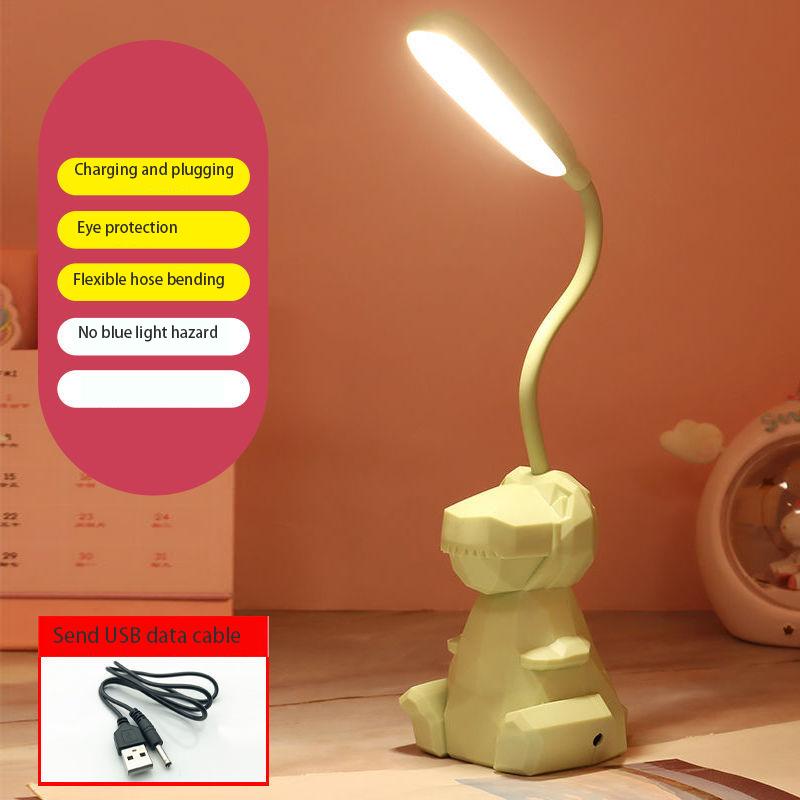 Dinosaur-shaped Table Lamp LED Eye Protection Table Lamp USB Charging Learning To Write Anti-myopia Bedroom Bedside Dormitory Night Light