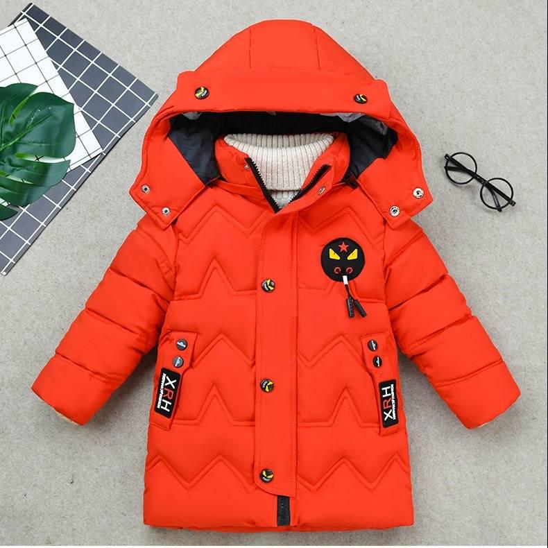 Children Jacket For Boy Coat Autumn Winter Jackets For Boys Jacket Kids Warm Hooded Zipper Outerwear