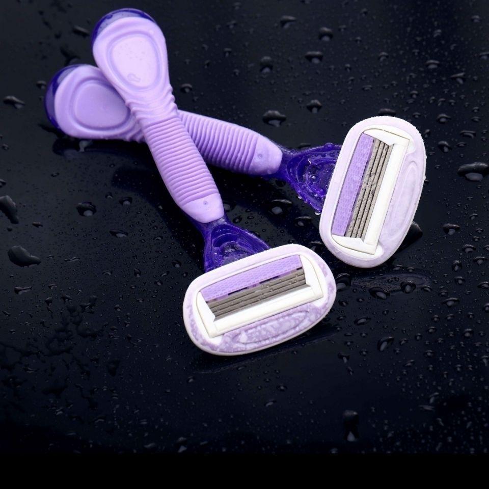 2 Sticks For Women's Special Axillary Razor Ladies Razor Whole Body Leg Hair Manual Epilator