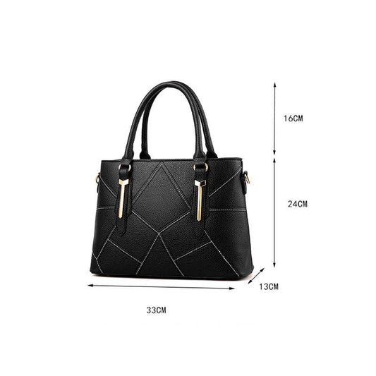 Shoulder Handbag Trendy wild Patent leather bag Big capacity Woman bag European and American style