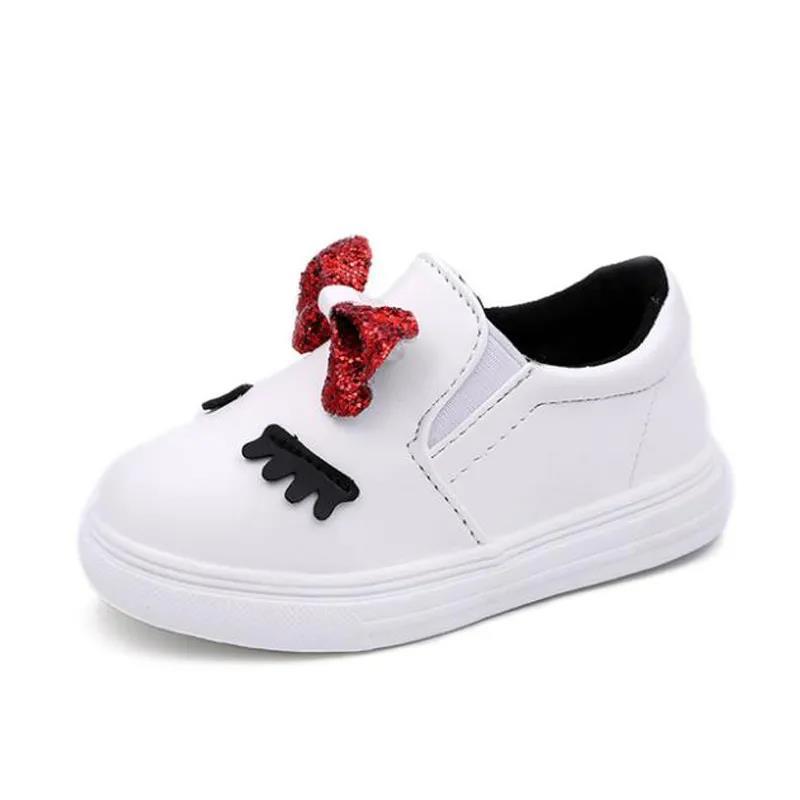 Spring and Autumn Girls' Shoes Board Shoes Small and Medium-sized Children's Baby White Shoes Girls' Casual Shoes Children's Sports Shoes