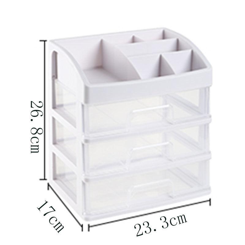 Makeup Drawer Organizer Jewelry Nail Polish Makeup Container Large Capacity Cosmetic Storage Box Desktop Sundries Storage Box