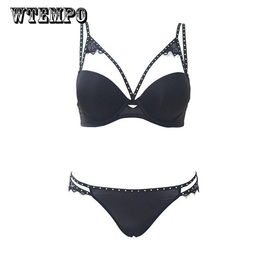 Bras Set for Women Comfort Breathable Brassiere Panties Underwear Plus Size Lace Lingerie Set