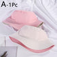 1pc Summer Foldable Bucket Hat Women Outdoor Sunscreen Cotton Cap Female Hat Wide Brim Fisherman's Hats