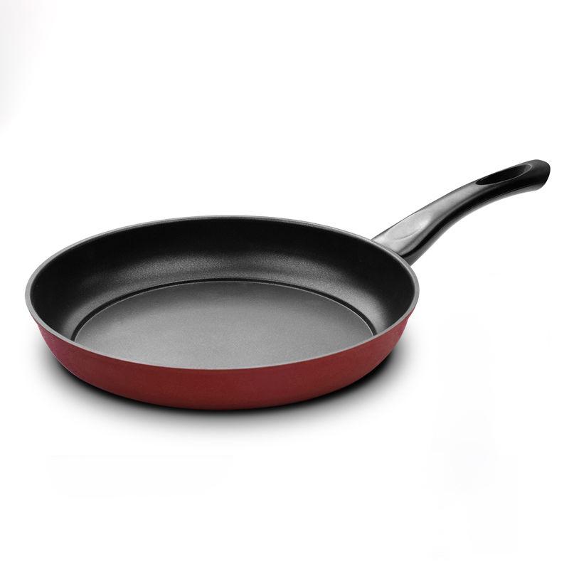 Stir-fry Flat Bottom Non-stick Pan No Fume Cookware General Purpose for Household Induction Cooker Gas