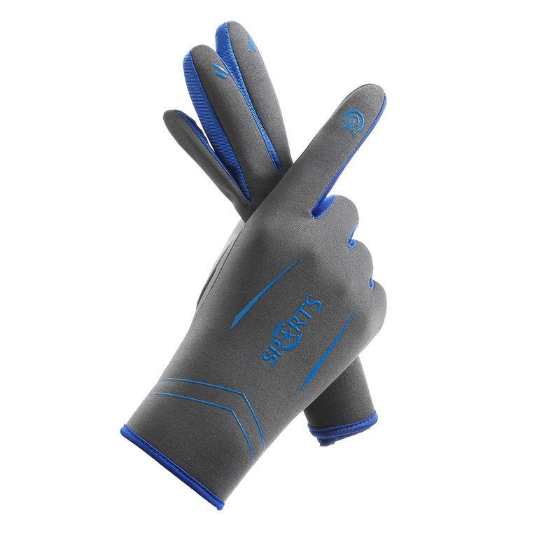 Women's Warm Gloves Winter Fleece Riding Sports Outdoor Non-slip Driving Windproof Touch Screen Gloves