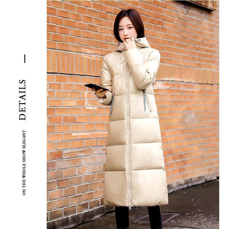 Women's Long Padded Coat Slim Slimming Thick Warm Winter Padded Jacket All-match Padded Jacket