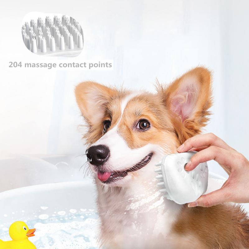 Dog Bathing Artifact Cat Bathing Utensils Dog Washing Cat Brush Golden Retriever Bathing Brush Puppy Pet Supplies Dogs Cats Floating Hair Removal Comb