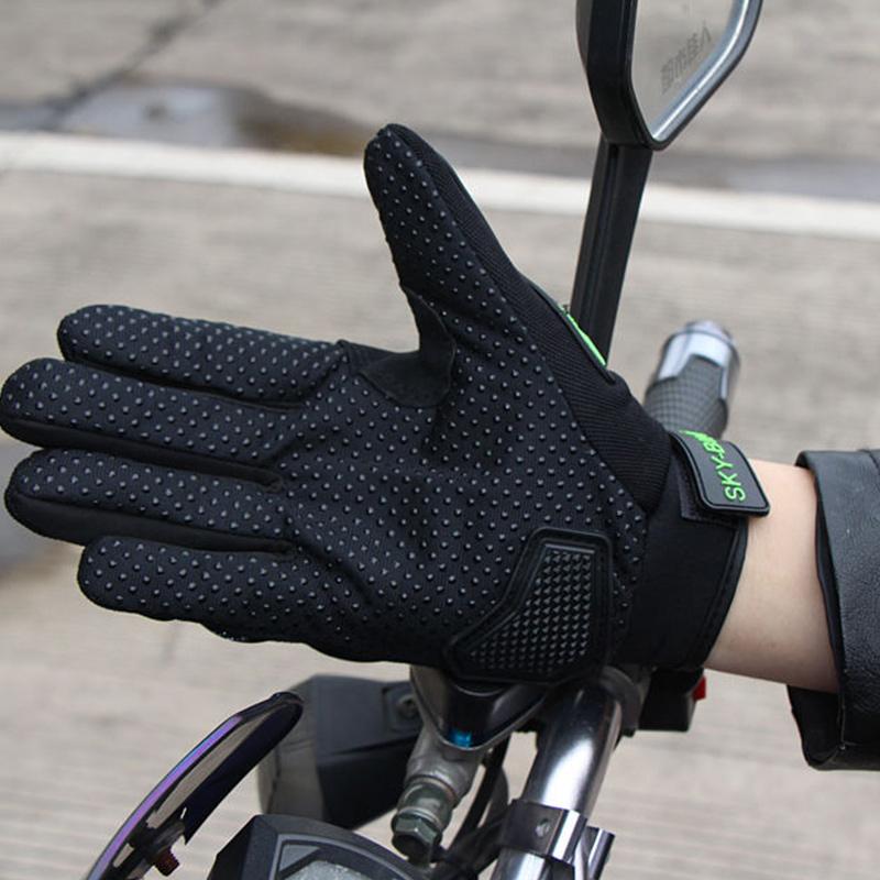 Motorcycle Racing Gloves Full-finger Cross-country Riding Motorcycle Bike Riding Rider Gloves Four Seasons To Wear