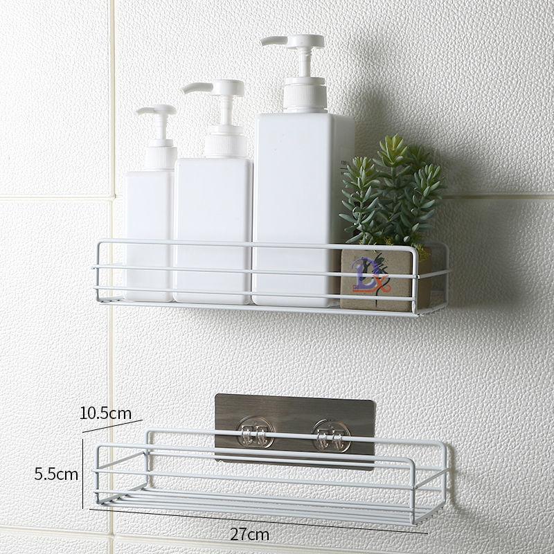 2 Pcs Metal Triangle Shelf Corner Wall Hanging Storage Rack Display Flower Stand Hole-free Place Stand