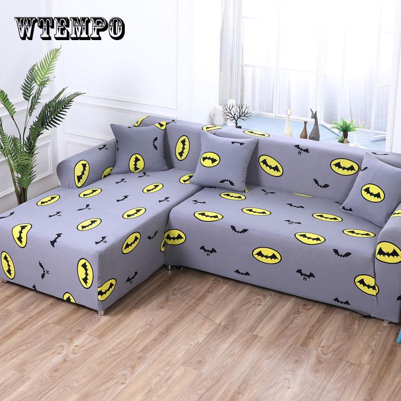 Printed Sofa Cover Slipcover for Living Room Elastic Converts Cover All-inclusive 1/2/3/4-seater