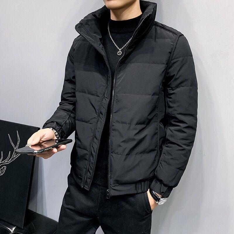 Winter Men's Down Jacket Men's Short Stand Collar Down Jacket Young Students Korean Version of The Trend Down Jacket Men's Clothing