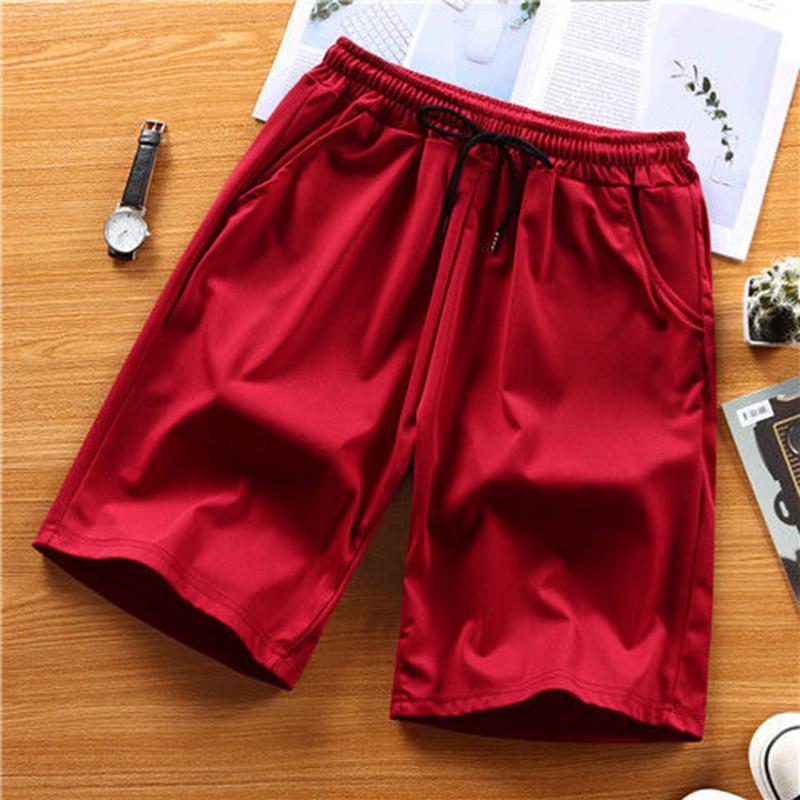 Men's Five-point Pants Summer Thin Shorts Wear Young Students Trend Sports Beach Casual Shorts