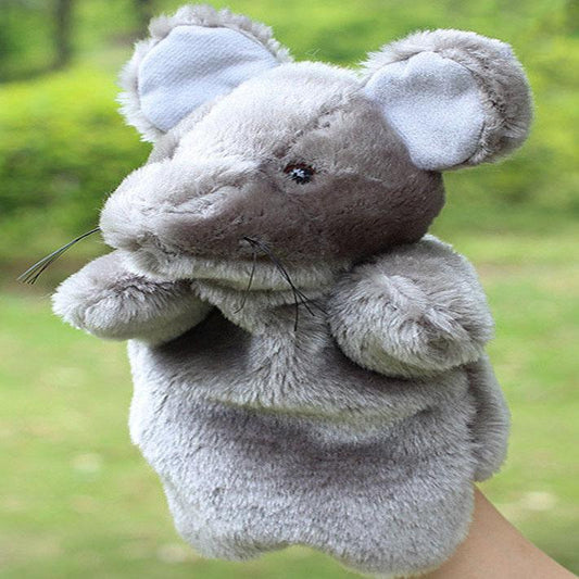 Lovely Delicate Baby Child Little Animal Glove Puppet Finger Sack Plush Toy Parent Child Interactive Glove Doll