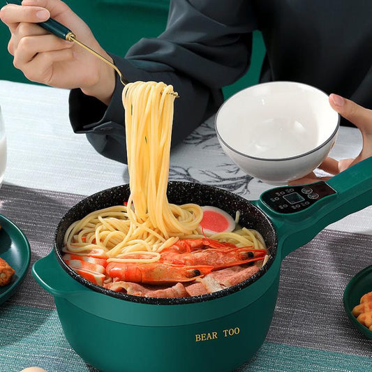 Multifunctional Electric Cooker Student Dormitory Electric Pot Household Electric Pot Electric Heating Electric Frying Non-stick Pan