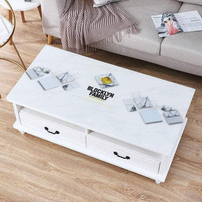 Pvc Waterproof Anti-scald and Oil-proof Soft Glass Coffee Table Mat Tablecloth Desktop Protective Film TV Cabinet Desk Table Mat