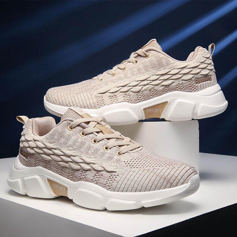 Plus Size 39-44 Men Mesh Sneakers Low-top Running Deodorant Basketball Shoes Non-slip Comfortable Wear-resistant Sports Shoes