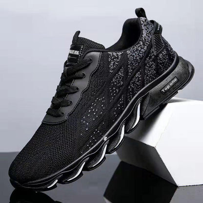 Men's Casual Sports Shoes Breathable Running Shoes Travel Shoes Boys Flying Mesh Shoes Basketball Shoes