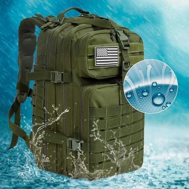 Outdoor Mountaineering Backpack Camouflage Tactical Mesh Bag Riding Backpack Hiking Equipment Camping Waterproof Backpack Men