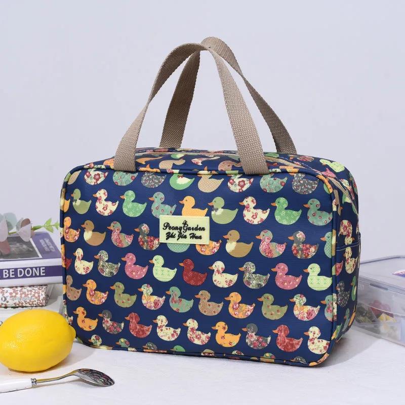 Women Printing Handbag Waterproof Cosmetic Bags Travel Women Makeup Bag