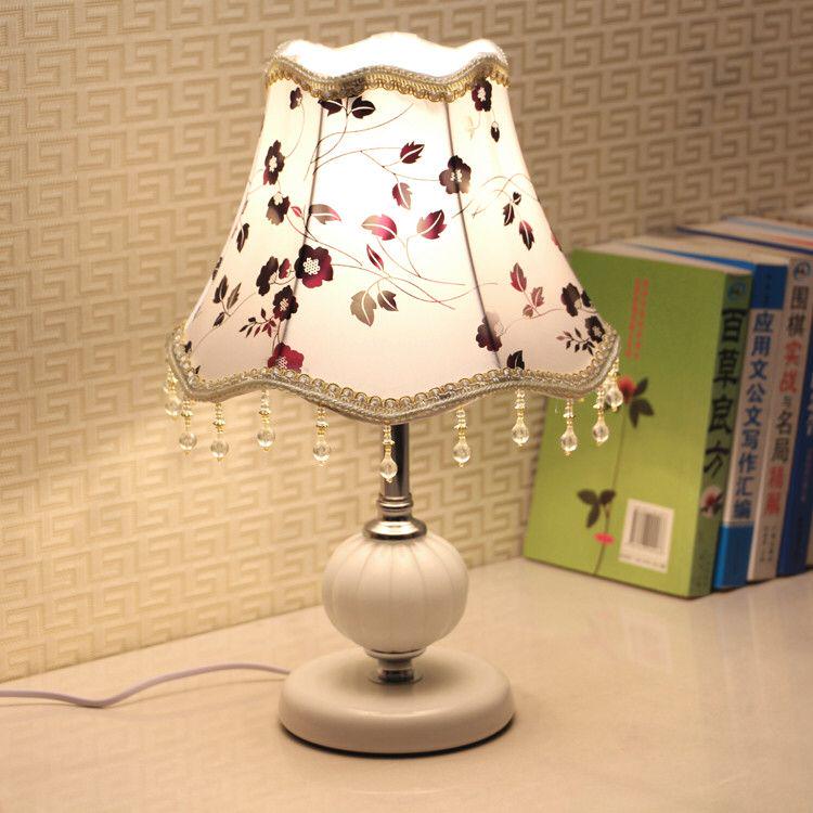 Cloth Desk Lamp Bedside Bedroom Modern Lamp High-end Hotel Room Light Living Room Study Table Light