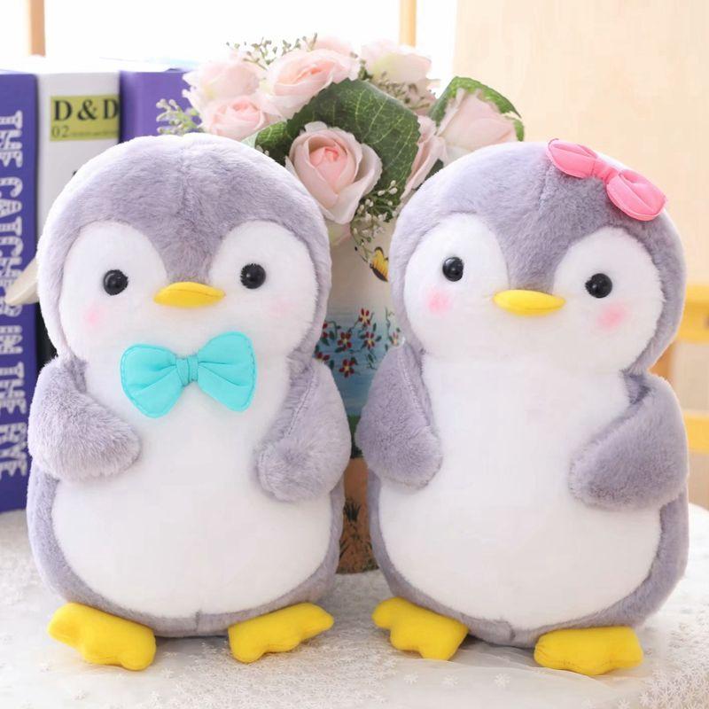 Lovely Little Penguin Doll Soft Plush Cute Toy Fruit Penguin Doll Kids Sleep Plush Doll Children's Birthday Gift