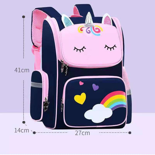 Cartoon Cute Student Backpack School Bag Backpack Canvas Korean Small Backpack Children Travel Bag Boys and Girls Backpacks