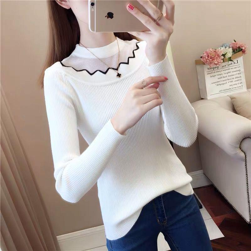 Pullovers Autumn Winter Knitted Sweater Women Vintage Pullover Casual Loose Long Sleeve Tops