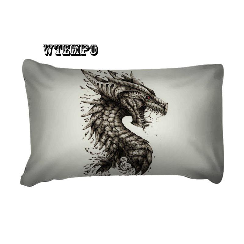 Dragon Bedding Set Quilt Cover 3D Dinosaur Pattern Comfortable Breathable Soft Bedding Set