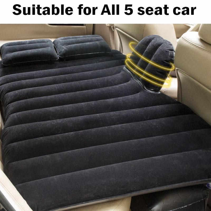 Car inflatable bed car bed universal car mattress comfortable rear car travel air bed