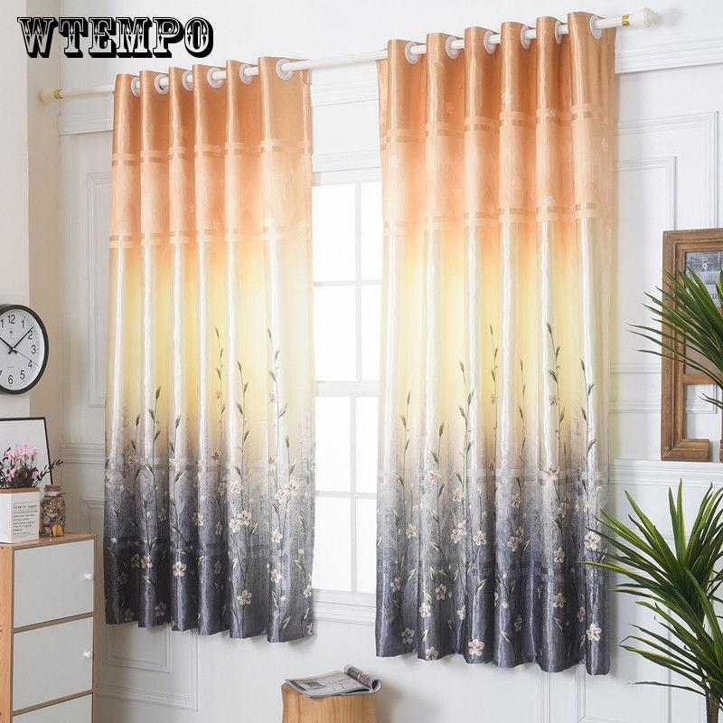 WTEMPO Blackout Windows Curtain Drape Special Offer Living Room Bedroom Curtains Half Shade Curtains