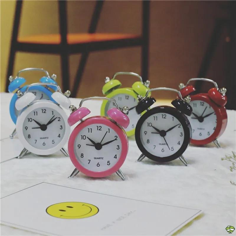 Personalized 5cm Mini Alarm Clock Cute Student Simple Dormitory Alarm Pocket Timer