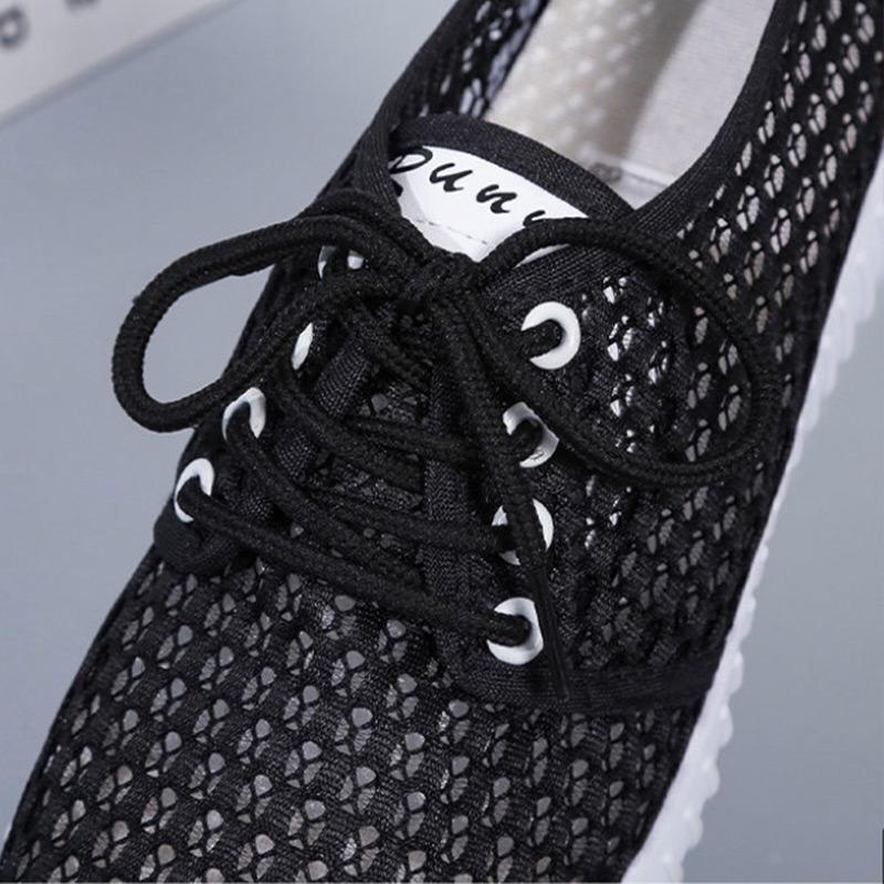 Women's Shoes Summer Sneakers Breathable Mesh Shoes Soft Sole Wear-resistant Casual Shoes