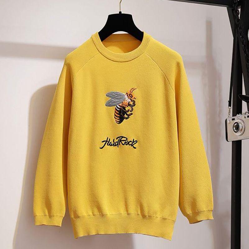 Casual Sweatshirt Set Large Size Spring and Autumn Women 2pcs set Wild Long Sleeve