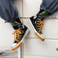 Summer high-top canvas shoes men's trend ins couple shoes casual men's shoes wild small white shoes