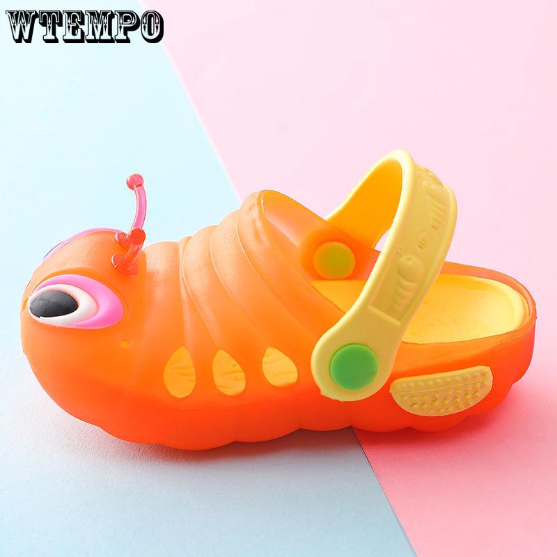 Anti-slip Shoes Kids Baby Boys Girls Kawaii Garden Summer Sandals Children Beach Slippers