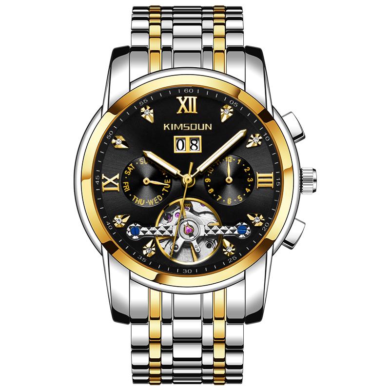 Man Clock Mechanical Men Watch Trend Quartz Men's Watch Waterproof Boy Student Mens Watches