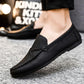 Men's Comfortable and Fashionable Spring and Summer Casual Boat Shoes, Men's Breathable Leather Loafers