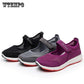 Women's Casual Running Breathable Woven Mesh Fabric Flat Shoes