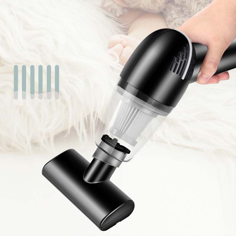 Car Wireless Vacuum Cleaner Household Indoor Large Suction Power Dual-purpose Charging for Small Cars High Power and Super Strong