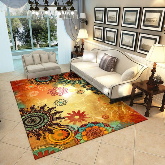 Abstract Oil Painting Area Rug Large Carpet Bedside Living Room Bedroom Table Mat Parlor Carpet Ink