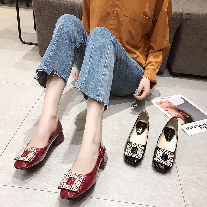 Plus Size 35-40 Summer Women PU Leather Slippers Outdoor Bohemian Beach High Heels Wear-resistant Non-slip Office Lady Sandals