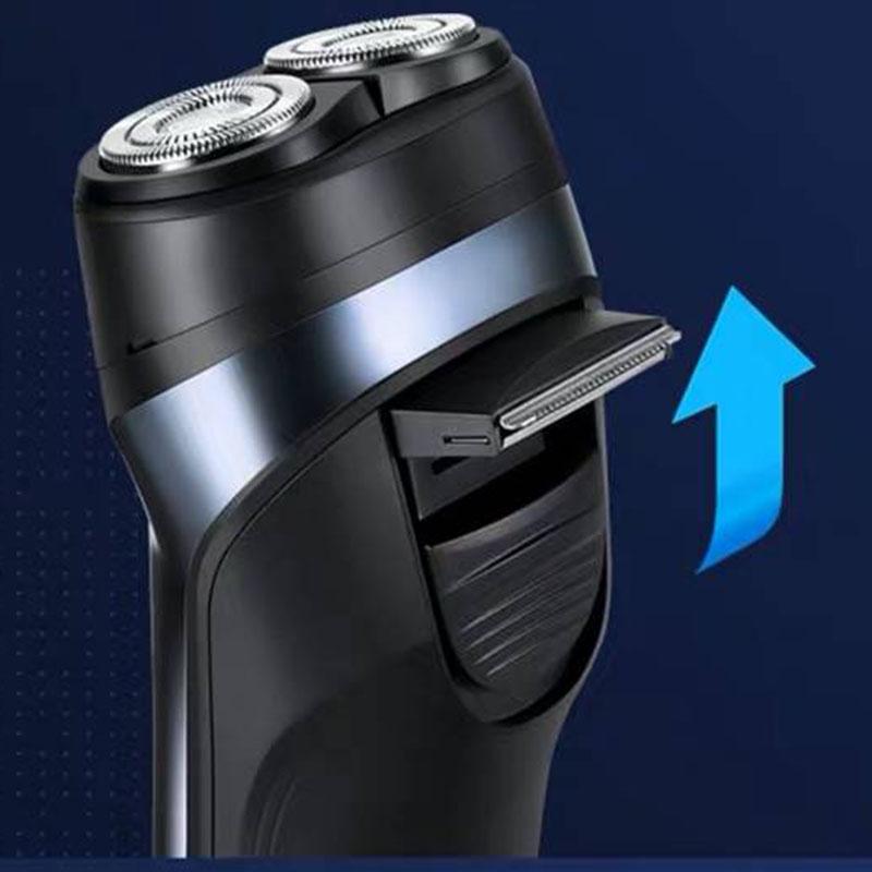 Hair Removal Sponge Shaver Electric Men's Razor Full Body Washing Smart Rechargeable Beard Knife